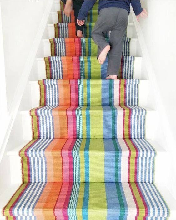 12 Stair Runner Ideas That Add Personality and Function!