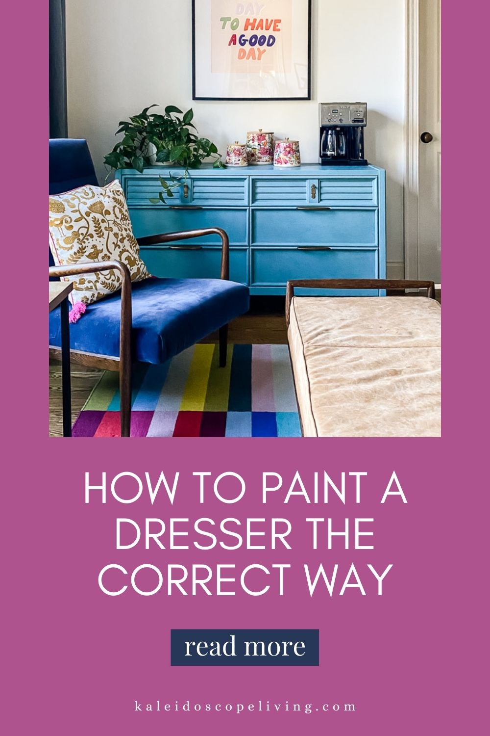 How to Paint a Dresser the Correct (and Easy) Way!