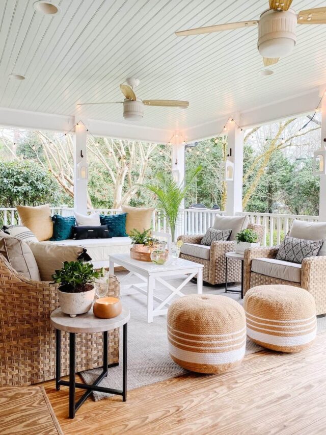 Porch Decorating Ideas and Designer Tips