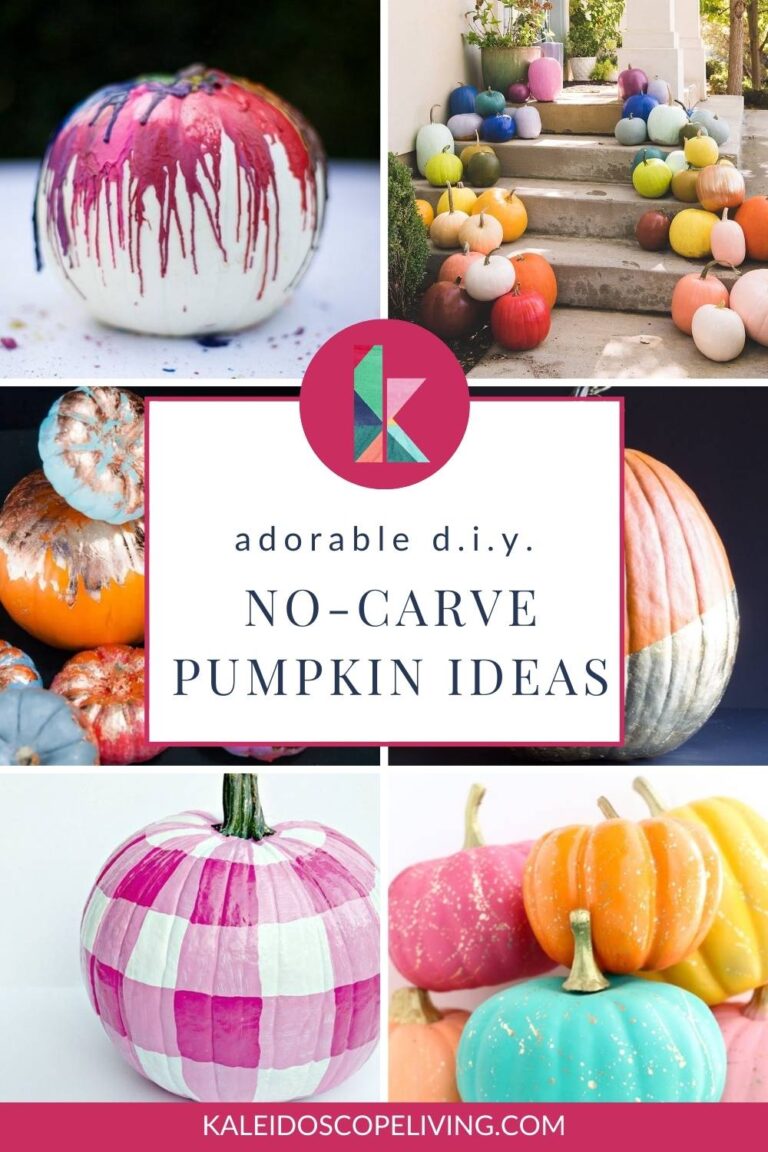 No Carve Pumpkin Decorating Ideas We Love!