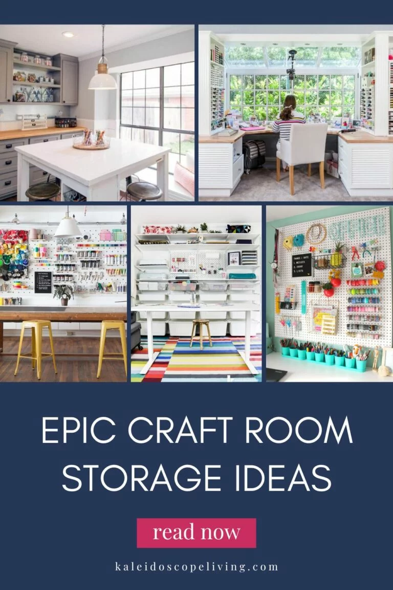 Epic Craft Room Storage Ideas