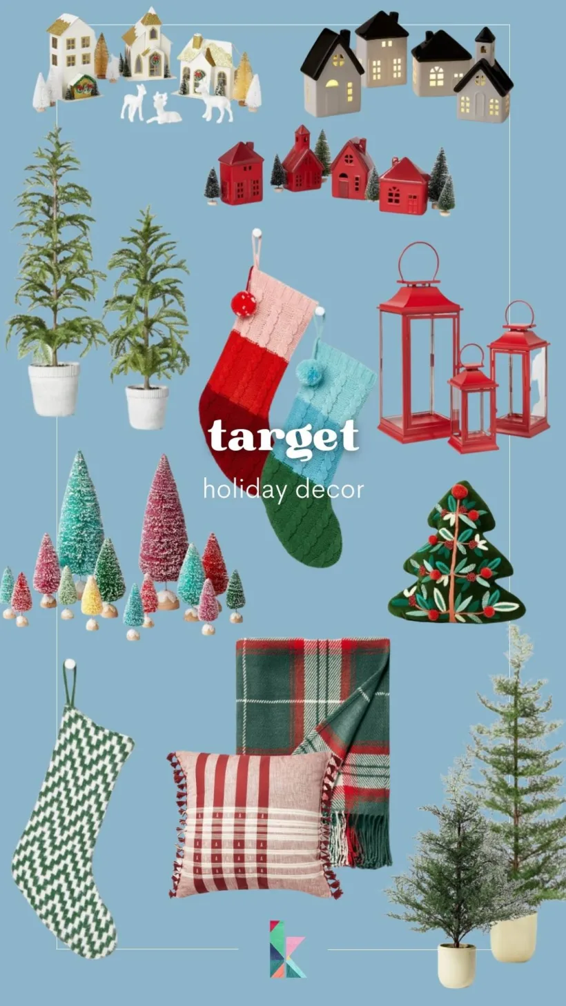 2022 Christmas decor picks from Target