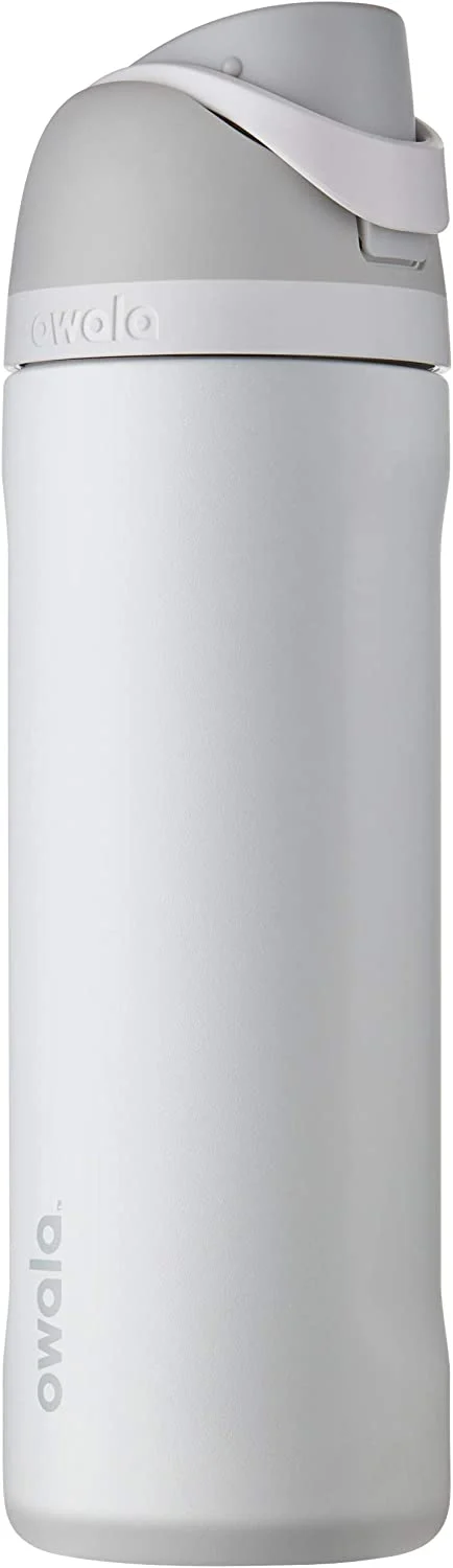 white Owala water bottle