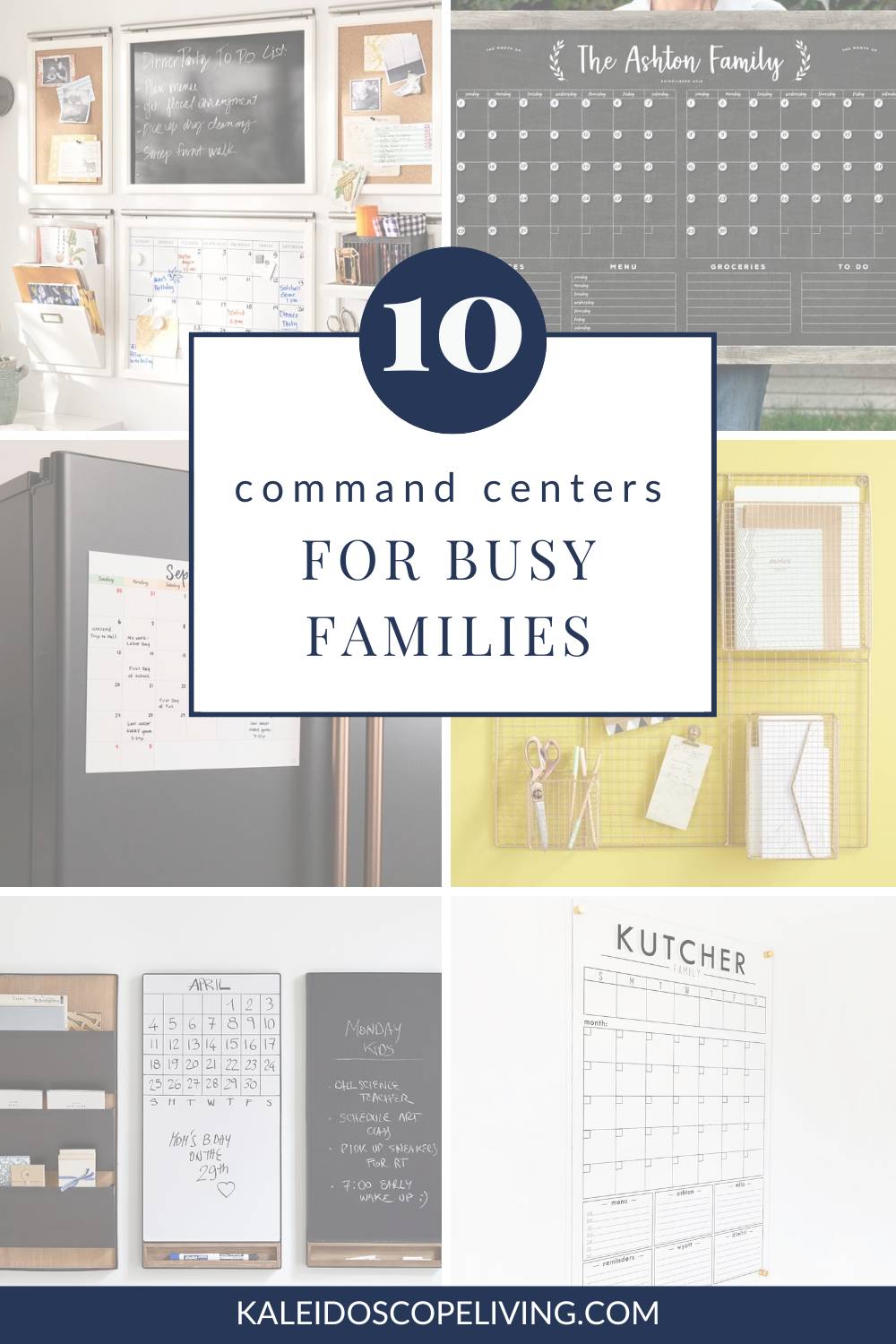 The BEST Family Command Center Options To Get and Stay Organized