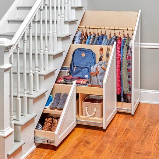 Clever DIY Storage for Small Spaces