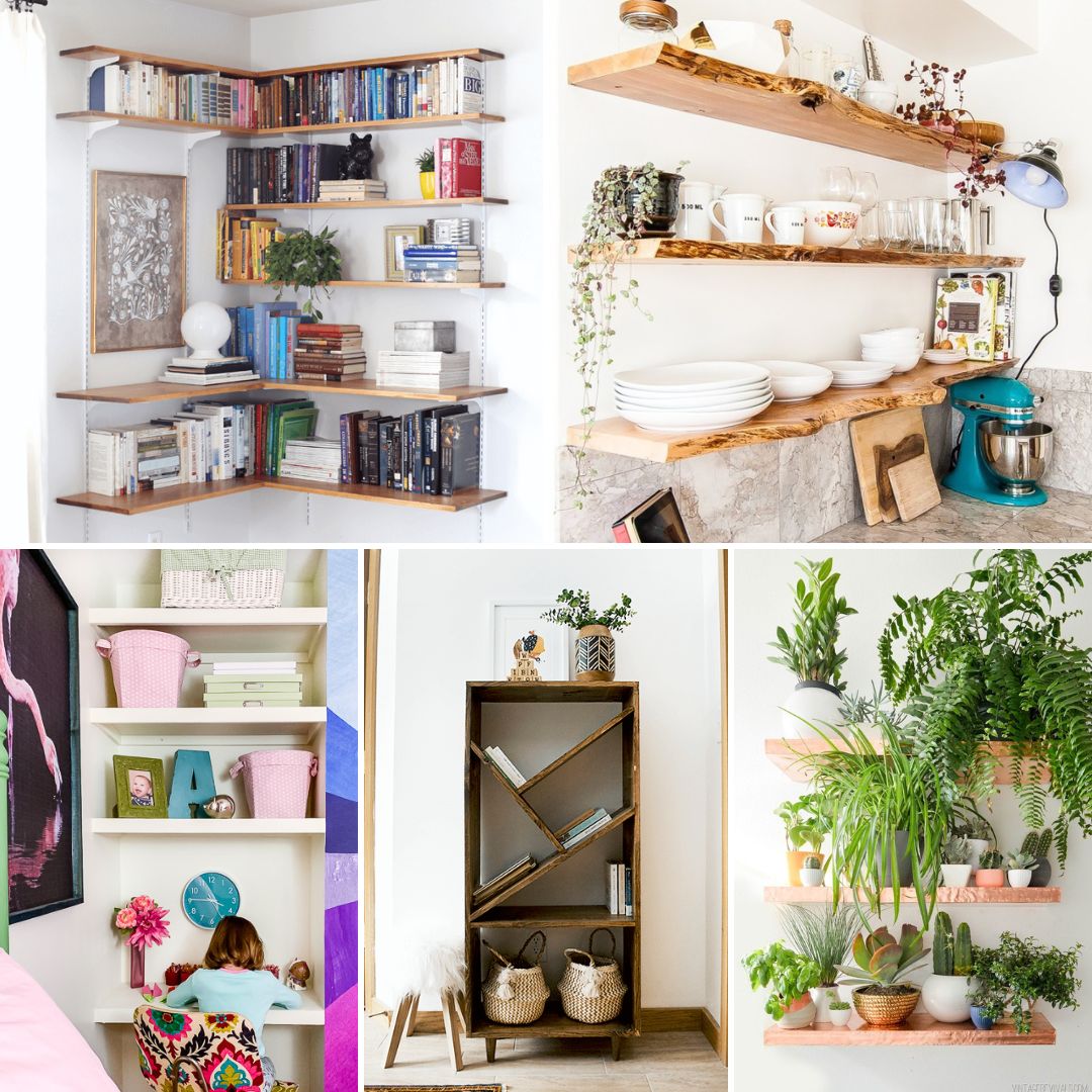 Stylish DIY Shelves Anyone Can Make!