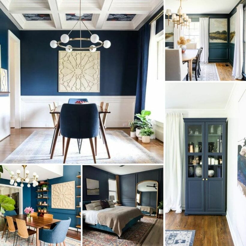 The Best Dark Blue Paint Colors