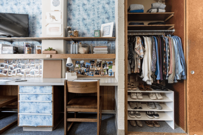 Storage Solutions For Your Tiny Dorm Room Closet