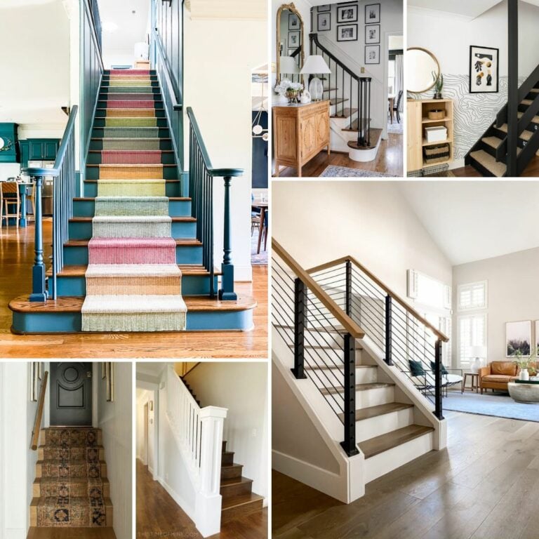 15 Chic Stair Railing Ideas to Update Your Staircase