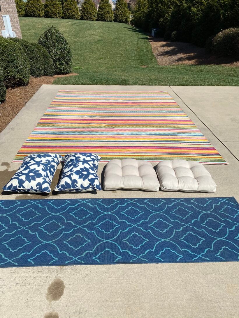 6 Tips for Cleaning and Maintaining an Outdoor Rug – Sunnydaze Decor