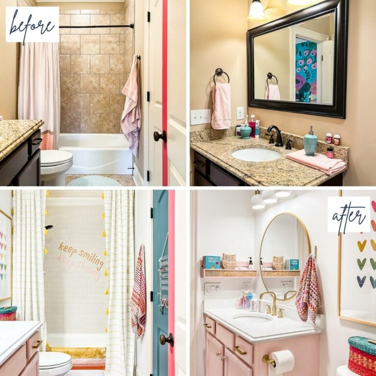 Tips to Makeover a Bathroom On a Budget + Attley’s Bathroom Reveal