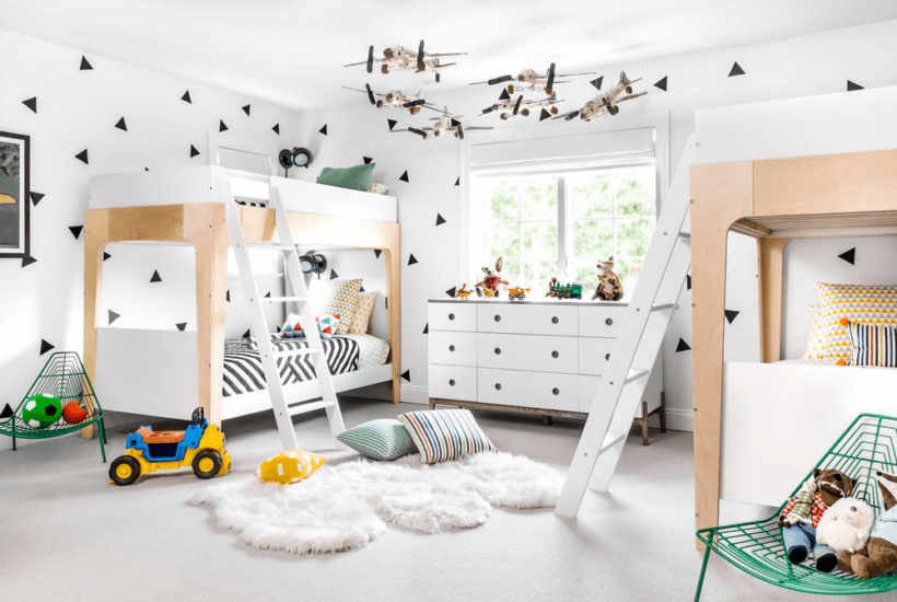 19 Ideas for Shared Bedrooms for Two (or More) Kids