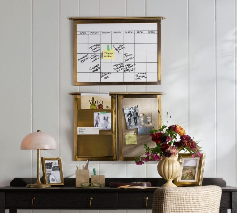 photo of Marlette Daily System by Pottery Barn being used as a family command center