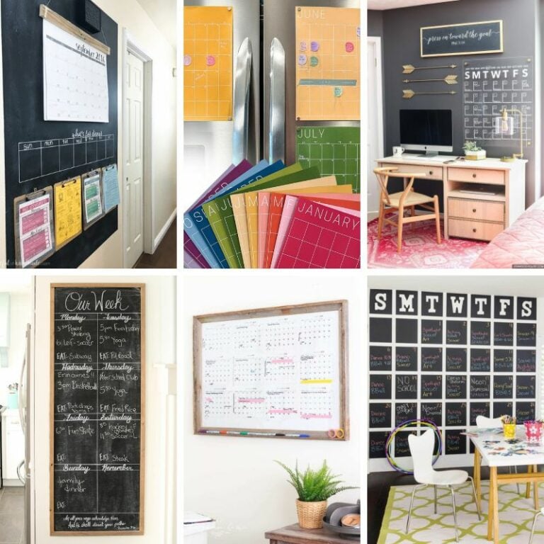 Family Calendar Ideas To Keep You Sane Organized Family Calendar Ideas To Keep You Sane Organized